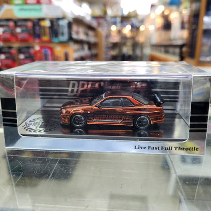 INNO64 - Nissan Skyline (R34) DPLS '10th Anniversary' (Chrome Orange)