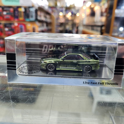 INNO64 - Nissan Skyline (R34) DPLS '10th Anniversary' (Chrome Green)