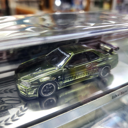 INNO64 - Nissan Skyline (R34) DPLS '10th Anniversary' (Chrome Green)