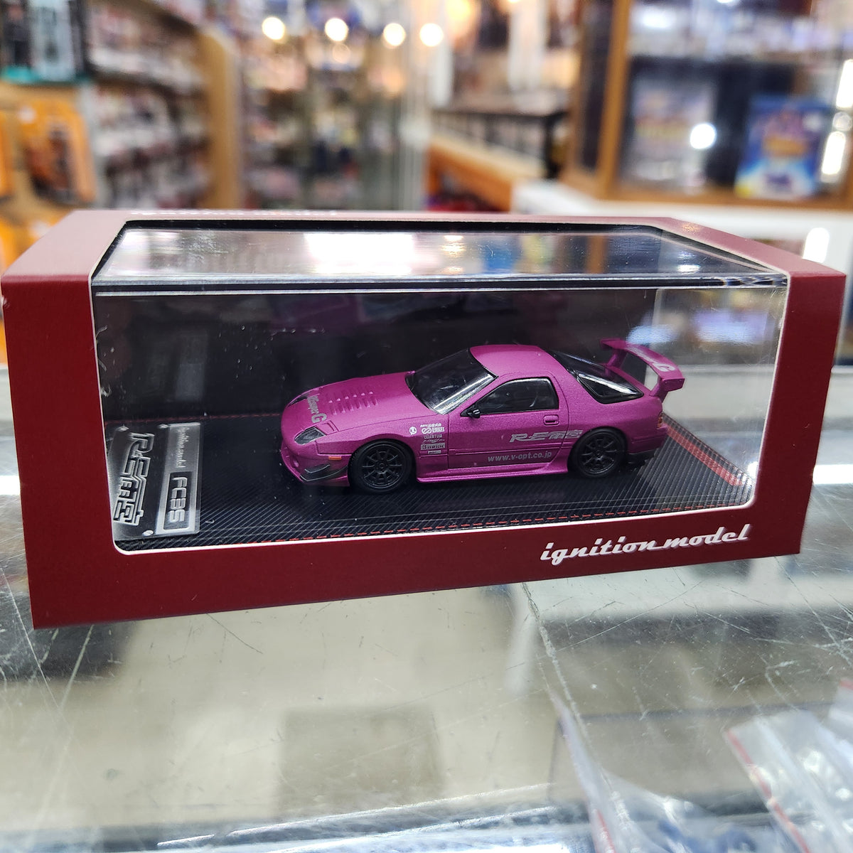 Ignition Model - Mazda RX-7 (FC3S) Re-Amemiya (Metallic Matte Purple)