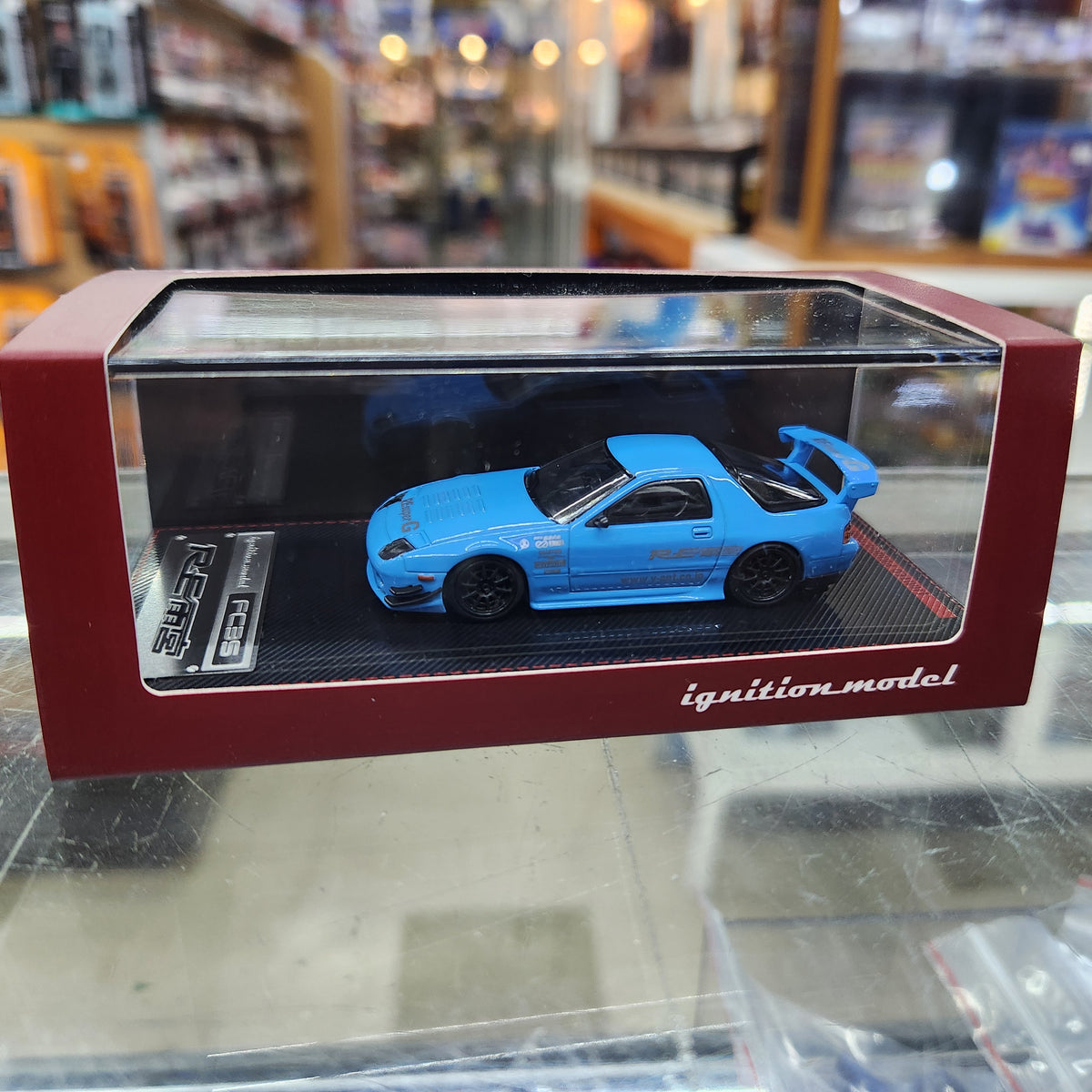 Ignition Model - Mazda RX-7 (FC3S) Re-Amemiya (Light Blue)
