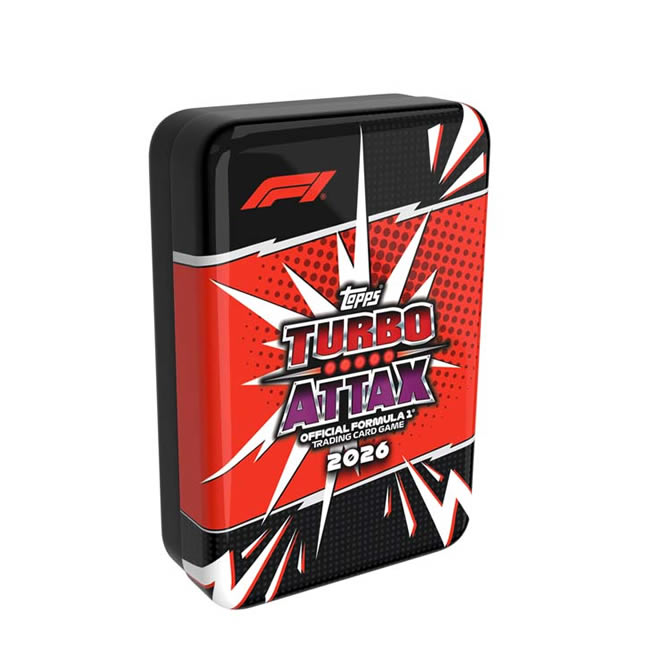 2026 F1 Topps Turbo Attax Trading Cards - Mega Tin - 'Guardians of the Grid'