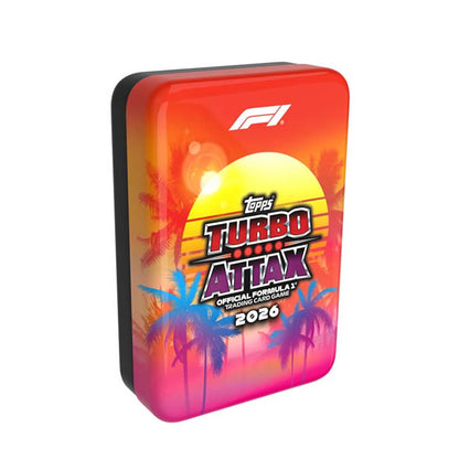 2026 F1 Topps Turbo Attax Trading Cards - Mega Tin - 'Sunshine State'
