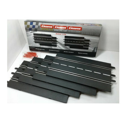 Carrera - Track System - 124/132 Standard Straight Track - 4 Pack