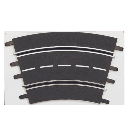 Carrera - Track System - 124/132 Curve Track 2/30° - 6 Pack