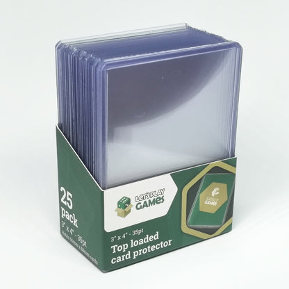 LPG - Top Loaded Card Protector (35 PT) - Pack 25