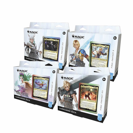 Magic: The Gathering - Final Fantasy - Commander Deck Display - Collectors Edition (Set of 4) - Sealed Box