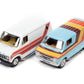 Johnny Lightning - 2021 R4/A - Twin Pack - 1976 Dodge Van + 1977 Ford Van