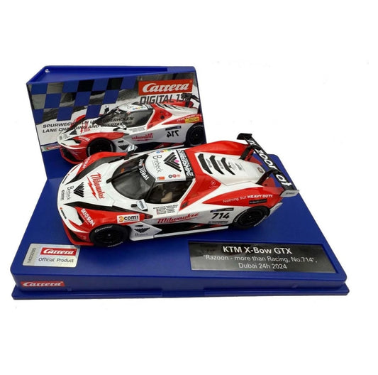 Carrera - Digital 132 - KTM X-Bow GTX Razoon 'More than Racing - #714 Dubai 24h 2024
