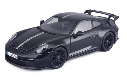 Maisto - Premiere Edition - 2022 Porsche 911 GT3 (Jet Black Metallic) - 1:18 Scale