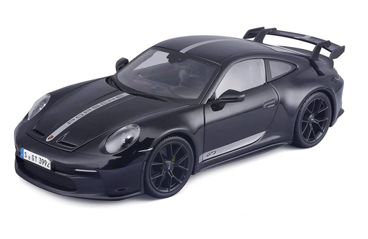 Maisto - Premiere Edition - 2022 Porsche 911 GT3 (Jet Black Metallic) - 1:18 Scale