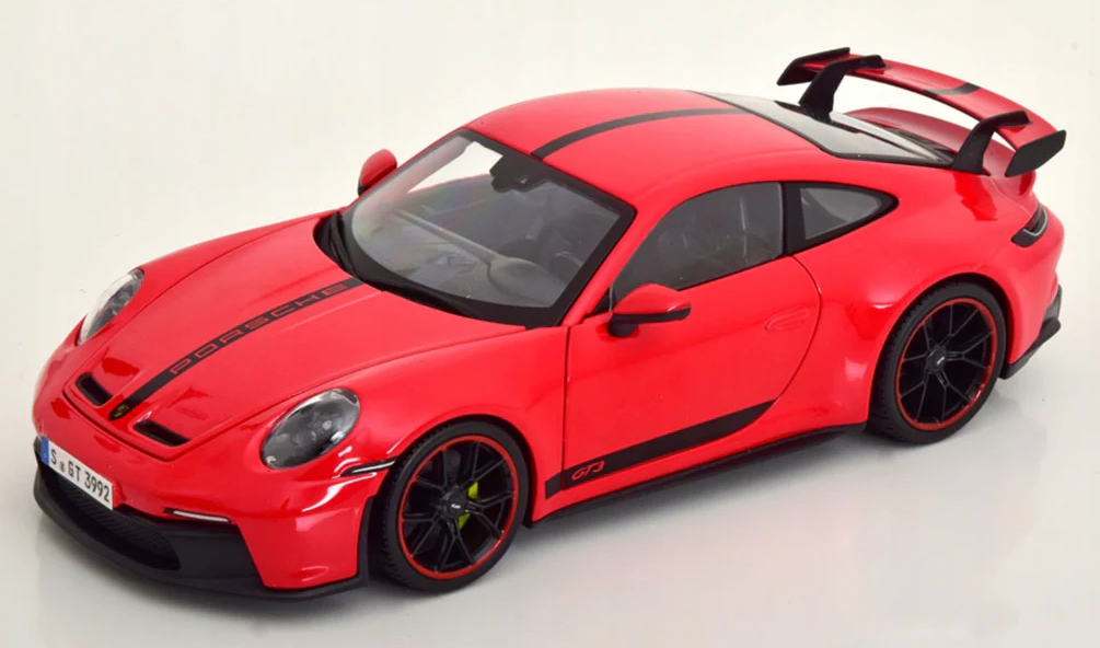 Maisto - Premiere Edition - 2022 Porsche 911 GT3 (Guards Red) - 1:18 Scale