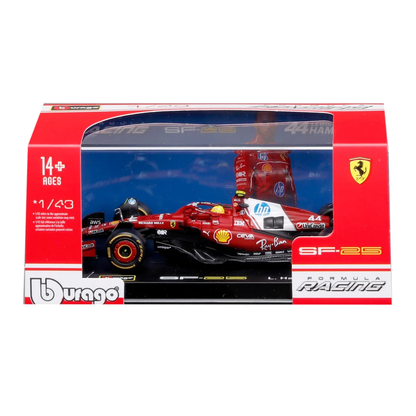 Bburago - 2025 Scuderia Ferrari F1 SF-25 - #44 Lewis Hamliton - 1:43 Scale