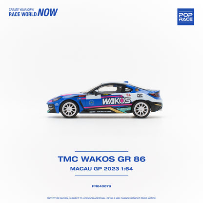Pop Race - Toyota GR86 'TMC Wakos' Macau GP 2023 - 1:64 Scale