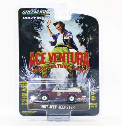 Greenlight - Hollywood Series 28 - 1967 Jeep Jeepster 'Ace Ventura: When Nature Calls'
