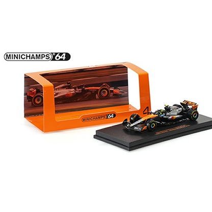 Minichamps - McLaren Formula 1 Team (MCL39) 2025 British GP Winner - #4 Lando Norris -1:64 Scale