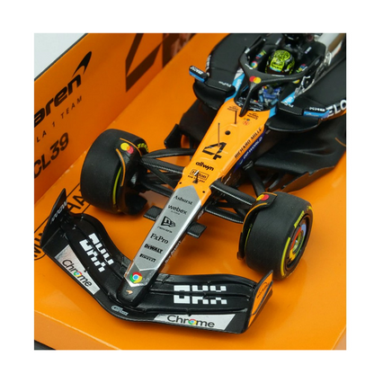 Minichamps - McLaren Formula 1 Team (MCL39) 2025 British GP Winner - #4 Lando Norris -1:43 Scale