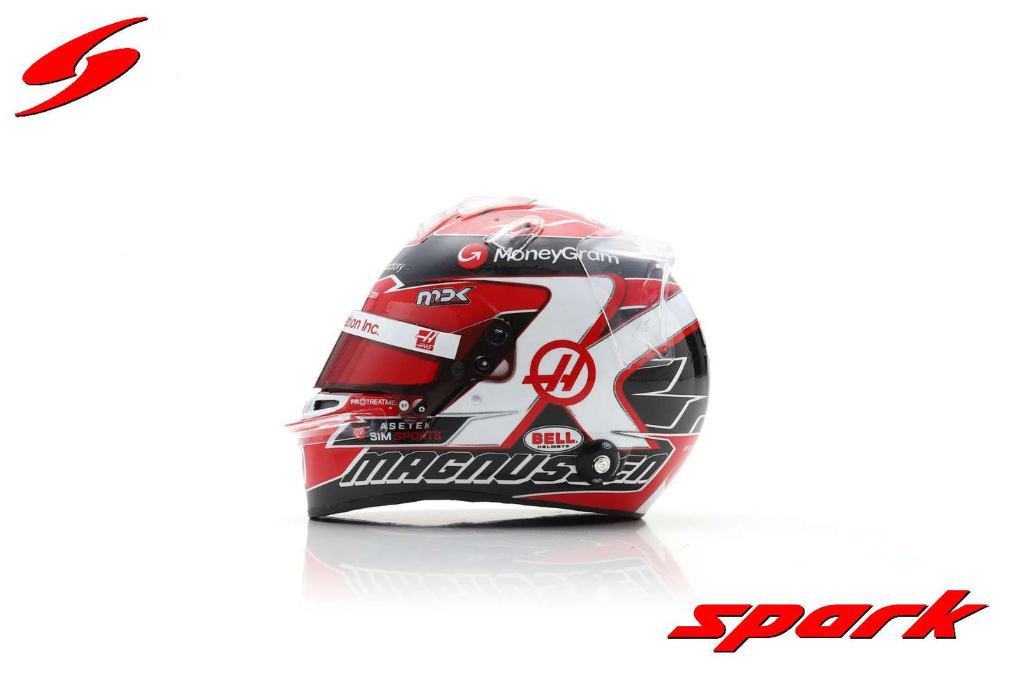 Spark Helmets - Kevin Magnussen Money Gram Haas F1 Formula 1 - 2023