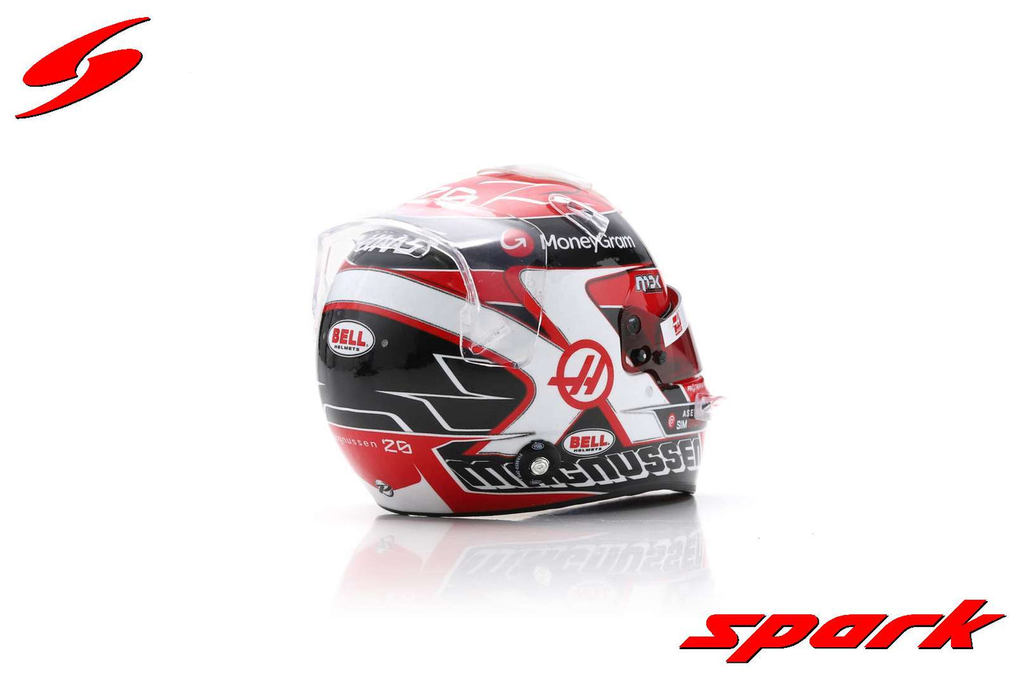 Spark Helmets - Kevin Magnussen Money Gram Haas F1 Formula 1 - 2023