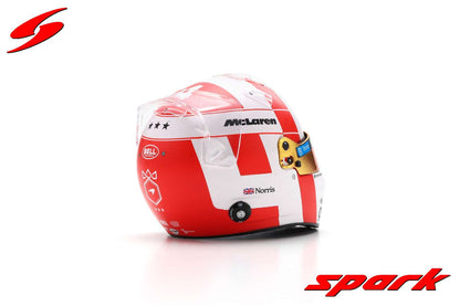 Spark Helmets - Lando Norris McLaren F1 Formula 1 - Monaco GP 2023