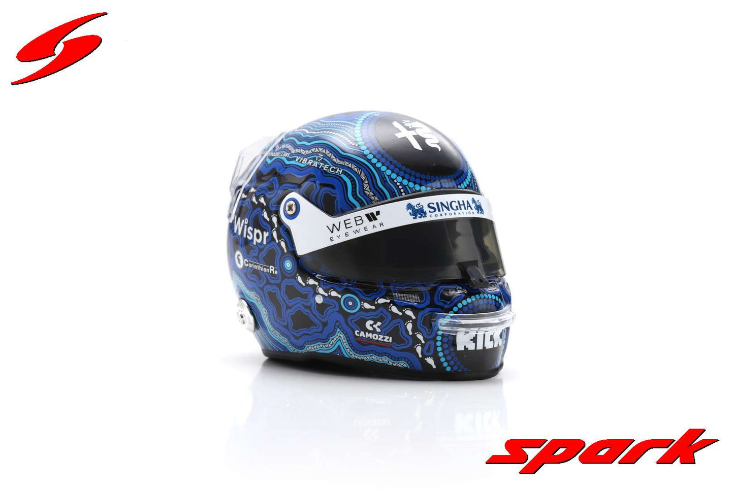 Spark Helmets - Valtteri Bottas Alfa Romeo F1 Formula 1 - Australia GP 2023