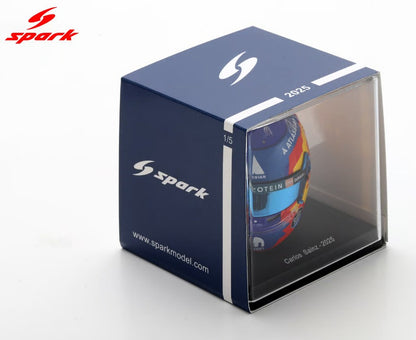 Spark Helmets - Williams Racing Formula 1 F1 Team - Carlos Sainz (Season 2025) - 1:5 Scale