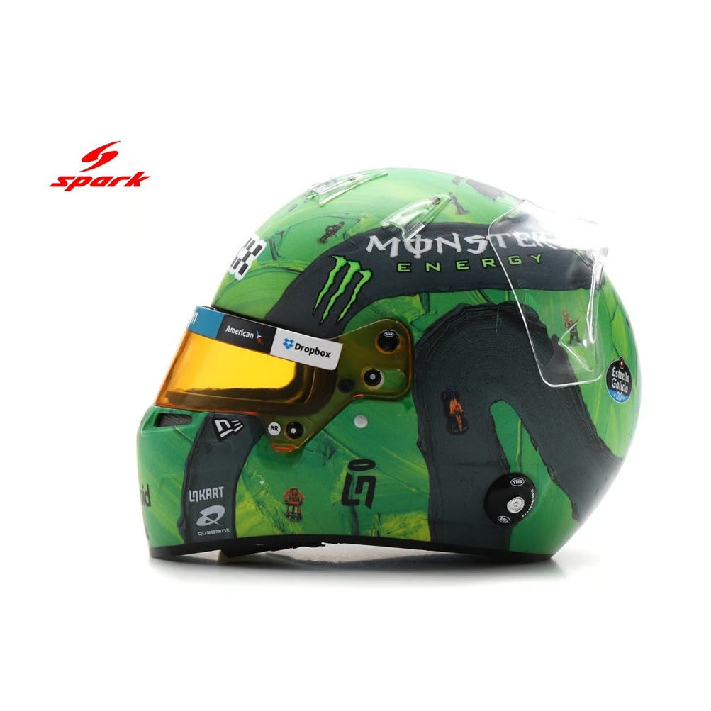 Spark Helmets - McLaren Formula 1 F1 Team - Lando Norris (Las Vegas 2025) - 1:5 Scale