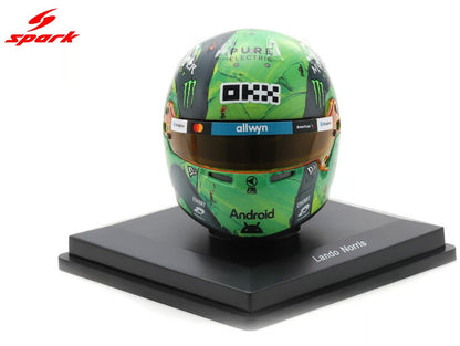 Spark Helmets - McLaren Formula 1 F1 Team - Lando Norris (Las Vegas 2025) - 1:5 Scale