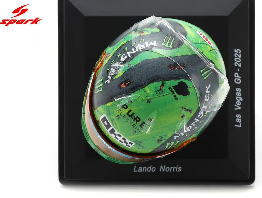 Spark Helmets - McLaren Formula 1 F1 Team - Lando Norris (Las Vegas 2025) - 1:5 Scale