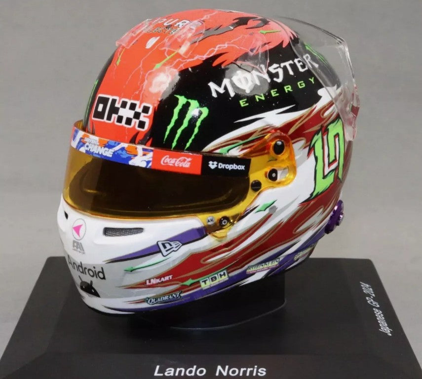 Spark Helmets - McLaren F1 Team Formula 1 - Lando Norris (Japan 2024)