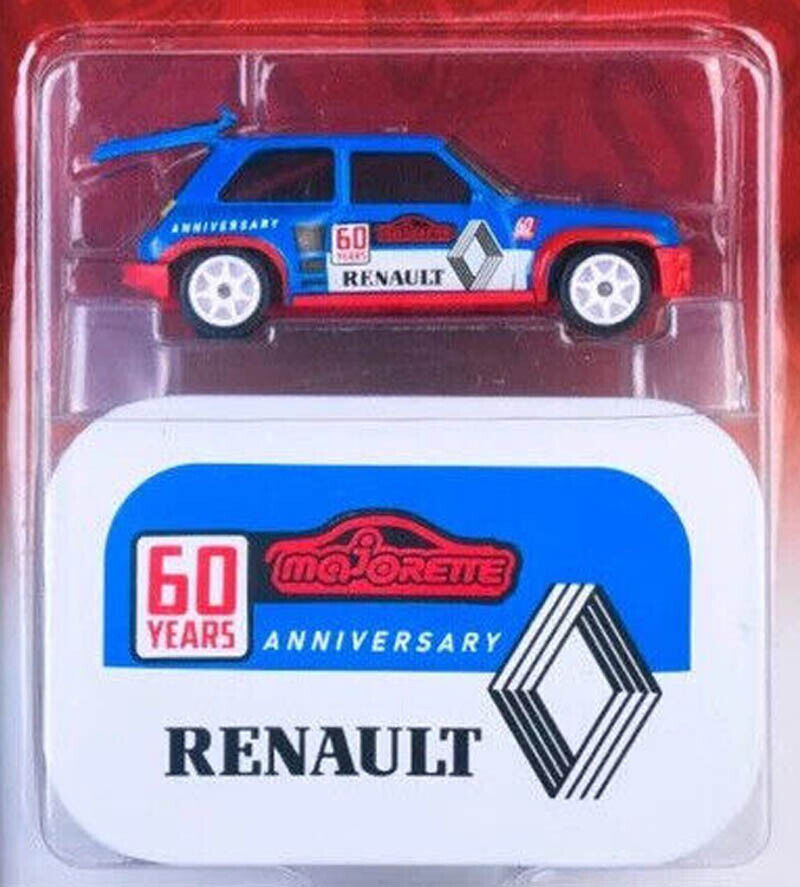 Majorette - 60th Anniversary Deluxe Cars - Renault 5 Turbo