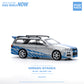 Pop Race - Nissan Stagea Blue / Silver - 1:64 Scale