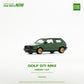 Pop Race - VW Golf MK II Oak Green - 1:64 Scale