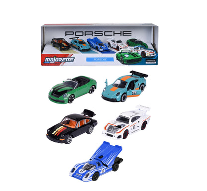 Majorette - Porsche - 5 Piece Gift Pack (2025) - 1:64 Scale