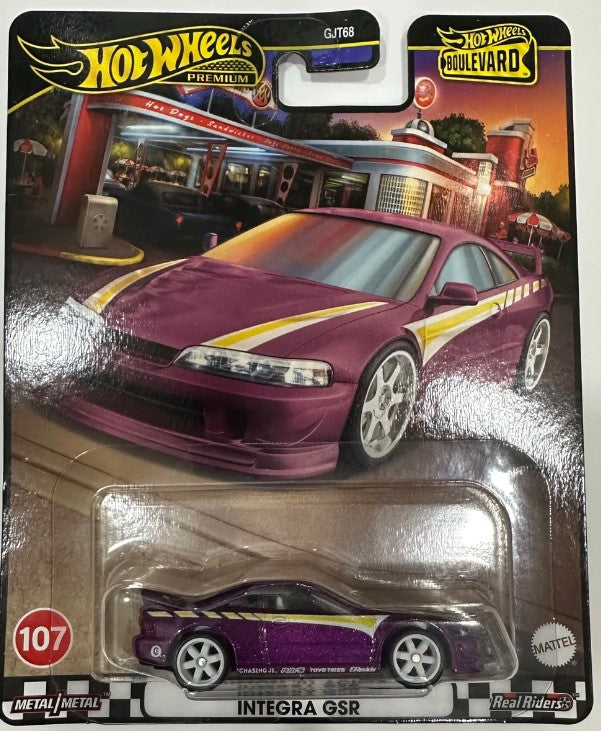 Hot Wheels Premium - Boulevard - Custom '01 Acura Integra GSR