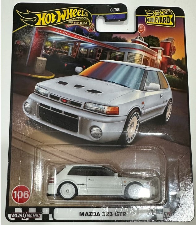 Hot Wheels Premium - Boulevard - Mazda 323 GTR