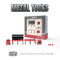 American Diorama - Diecast Accessories 'Metal Tools' (Set A) - 1:64 Scale