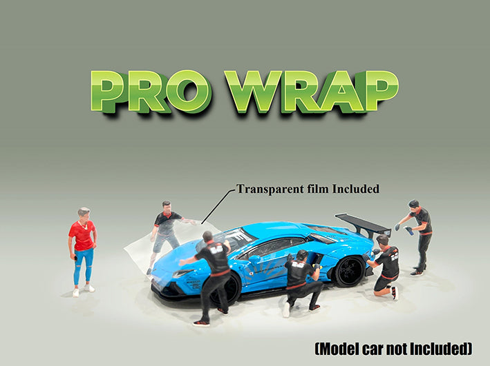 American Diorama - Diecast Figures 'Pro-Wrap' Set - 1:64 Scale