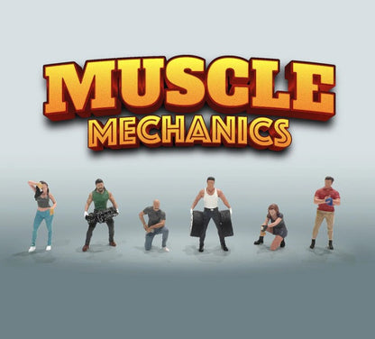 American Diorama - Diecast Figures 'Muscle Mechanics' - 1:64 Scale