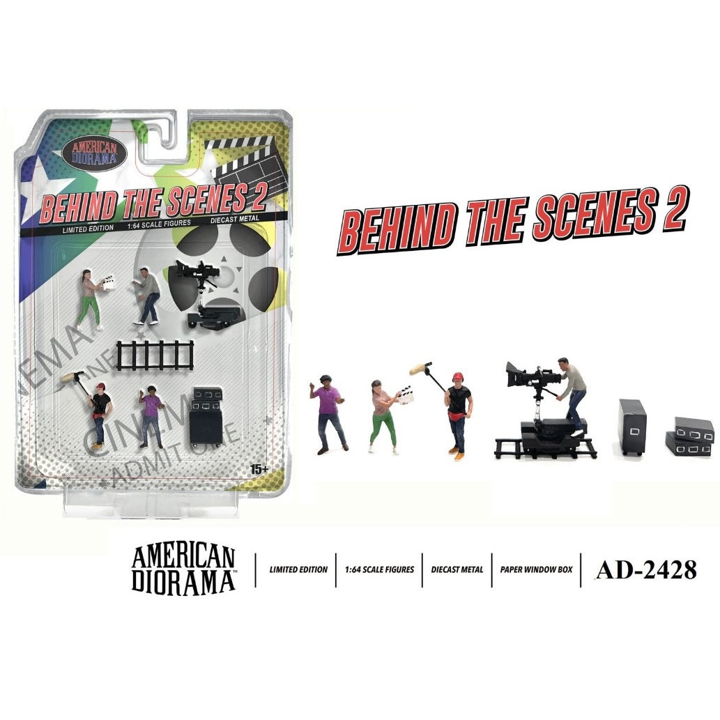 American Diorama - Diecast Figurines 'Behind the Scenes 2'