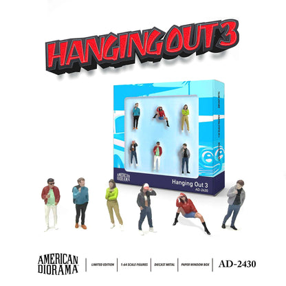 American Diorama - Diecast Figurines 'Hanging Out 3'