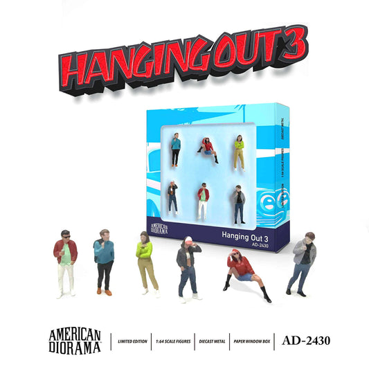 American Diorama - Diecast Figurines 'Hanging Out 3'