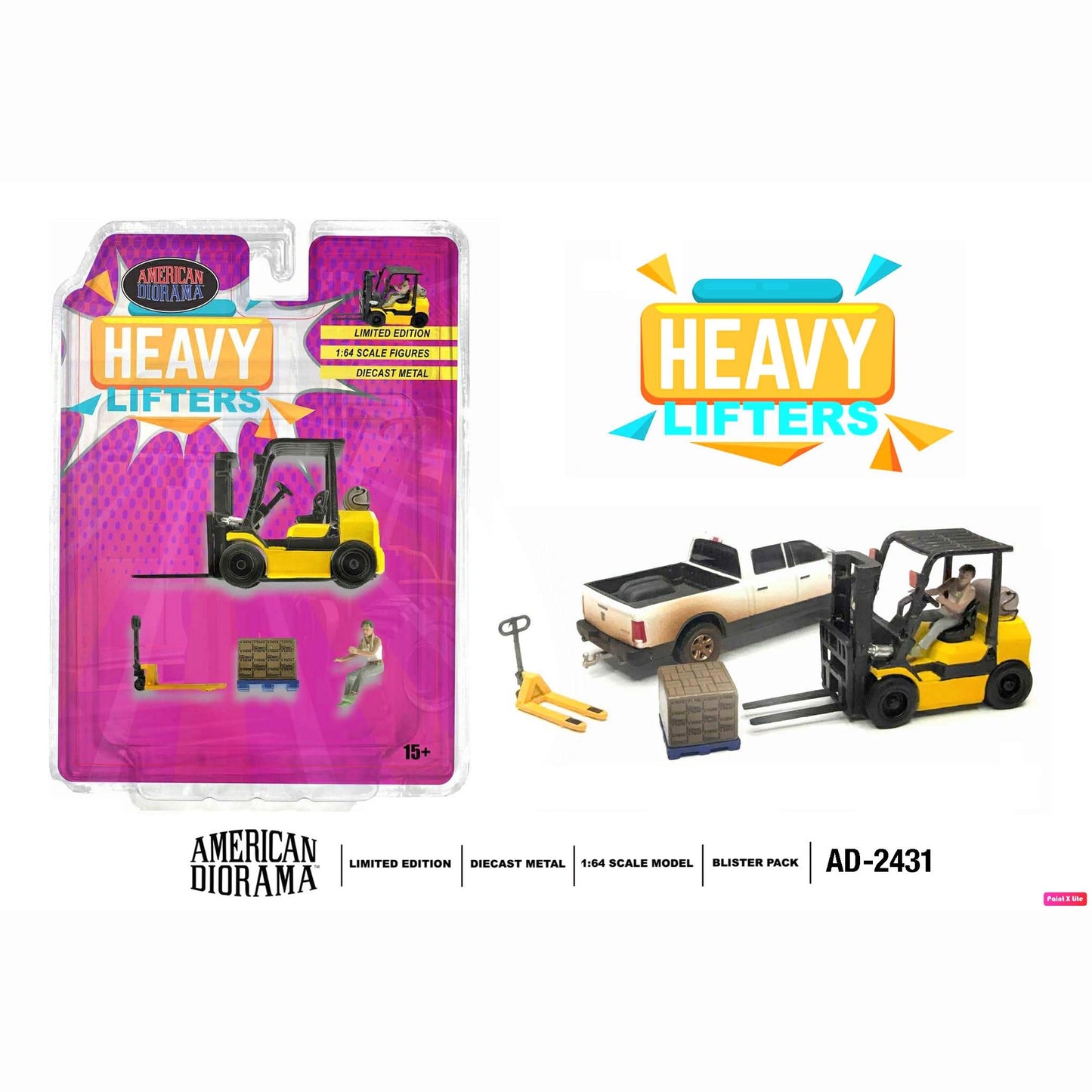 American Diorama - Diecast Figurines 'Heavy Lifters'