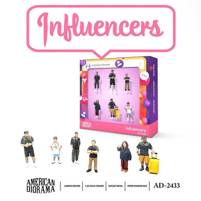 American Diorama - Diecast Figurines - Influencers 1:64 Scale