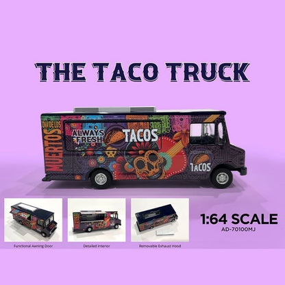 American Diorama - Food Truck 'Taco Truck' - 1:64 Scale