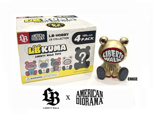 American Diorama - Liberty Walk Kuma 100% 'Blind Box' - 7cm
