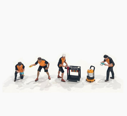 American Diorama - Diecast Figures 'Detail Masters' Set - 1:64 Scale