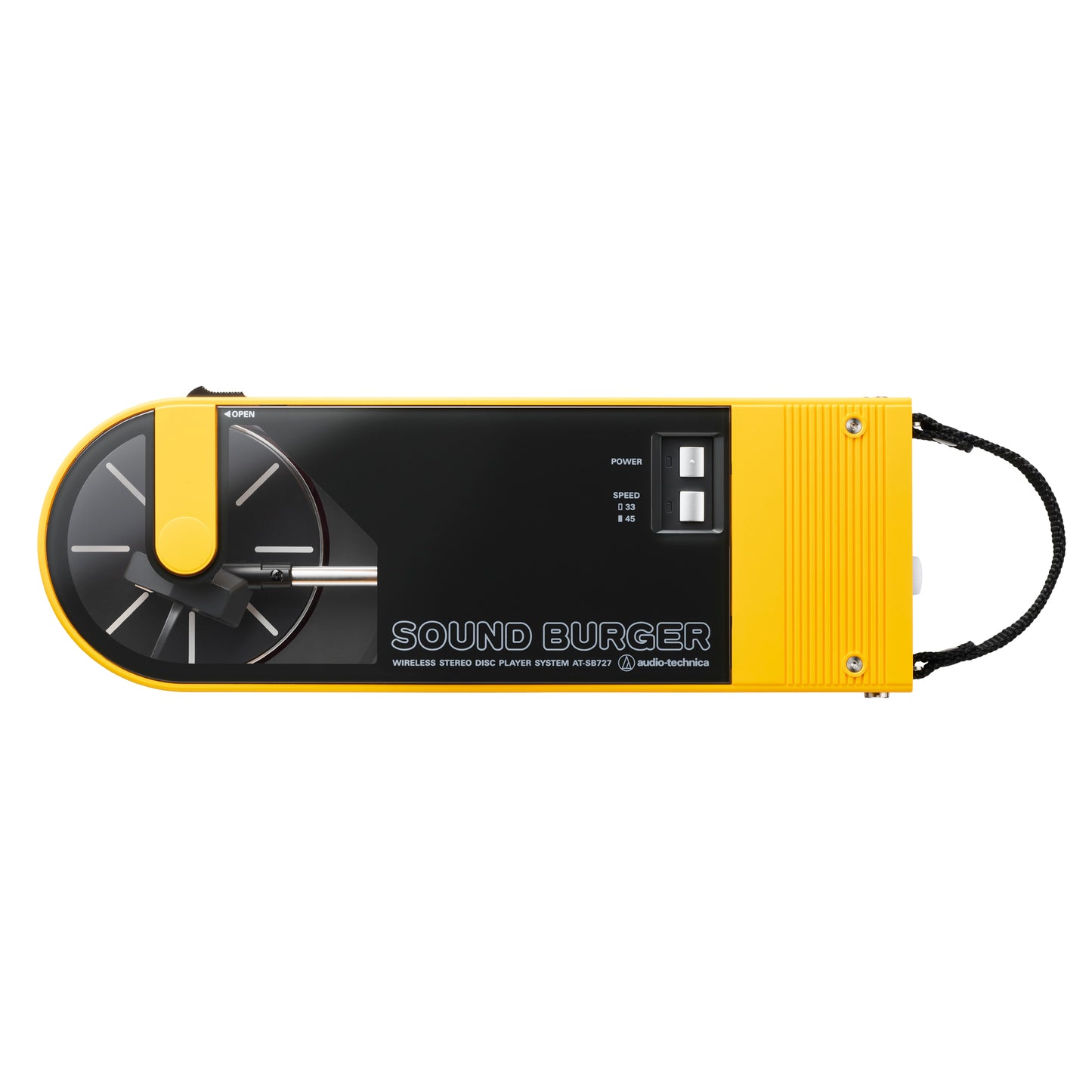 Audio Technica 'Sound Burger' Vinyl Player Portable Turntable - Yellow