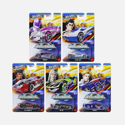 Hot Wheels Silver Series - AcceleRacers (2025) - Set of 5