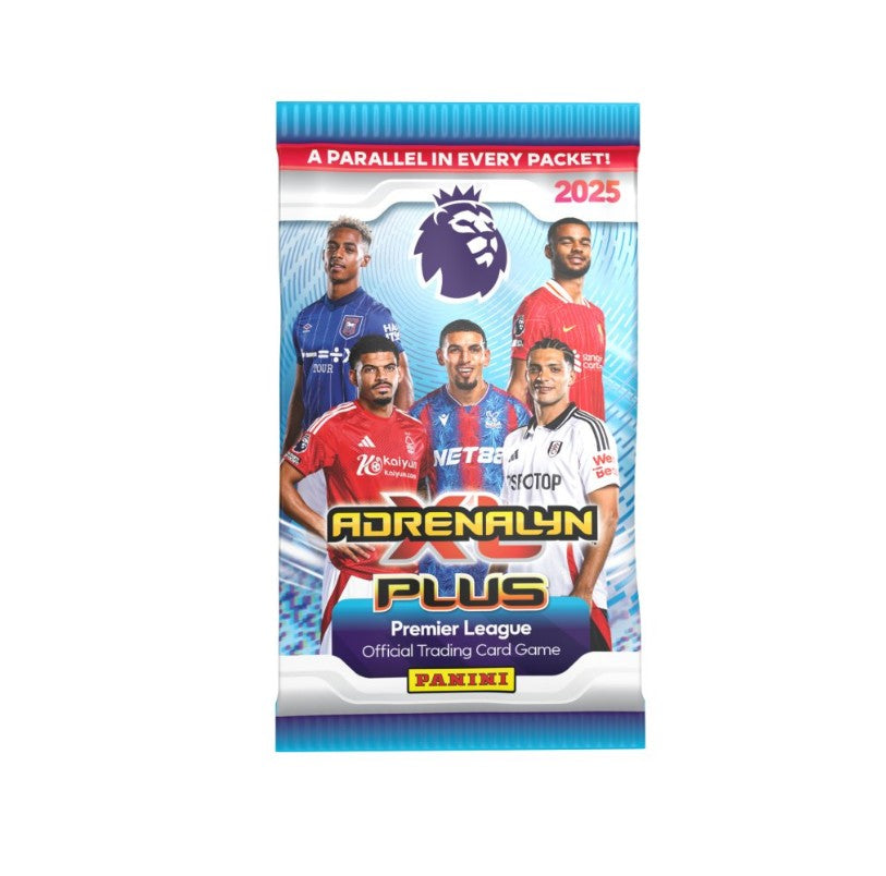 Panini - Adrenalyn Plus 2025 EPL Soccer Cards (Single Pack)